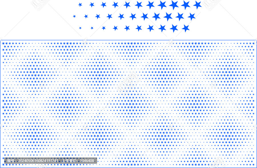 五角星背景