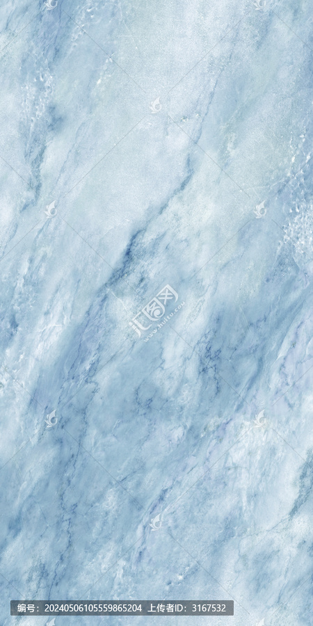 奢石藍(lán)灰色流水紋大理石紋理