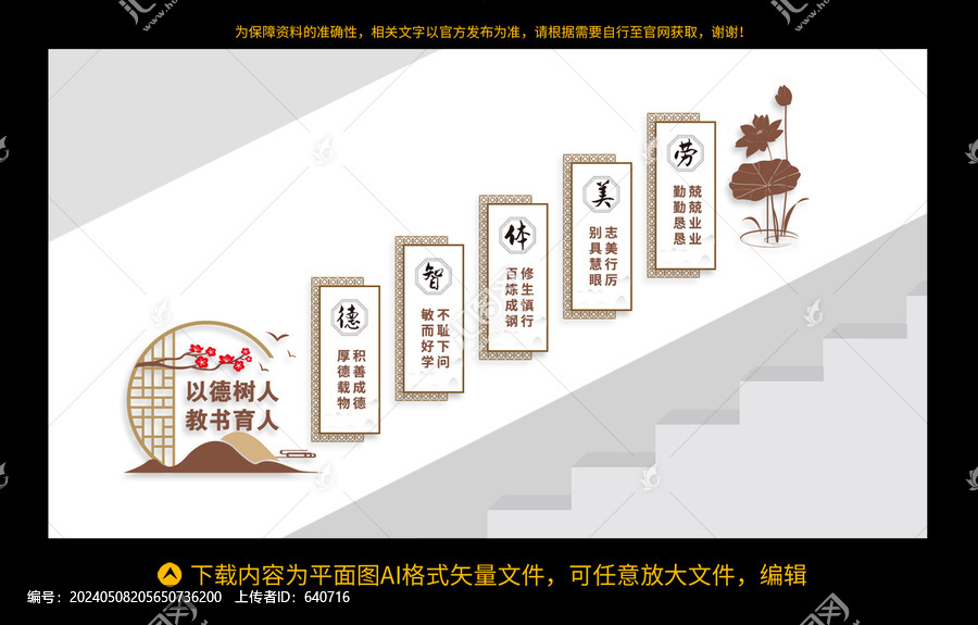 校園樓梯文化墻
