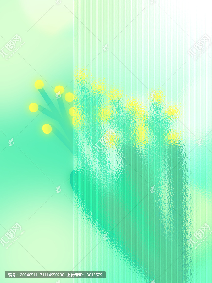 清涼風長虹玻璃背景磨砂光效背景