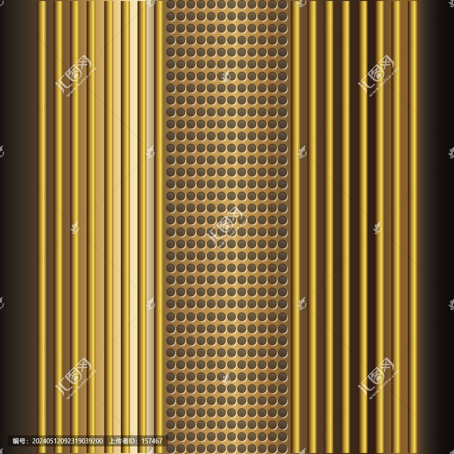 金色背景墻金屬孔板金色條紋背景