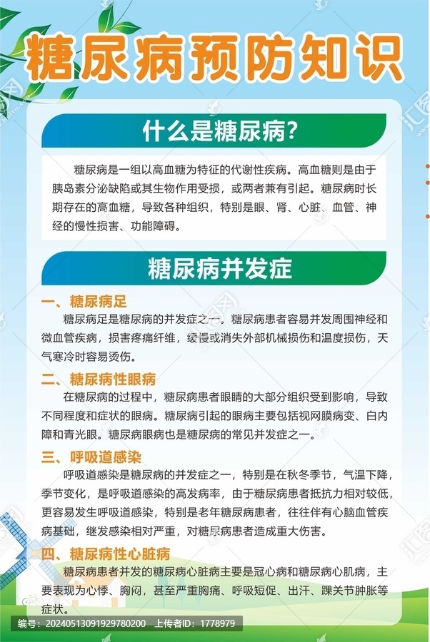 糖尿病預防知識