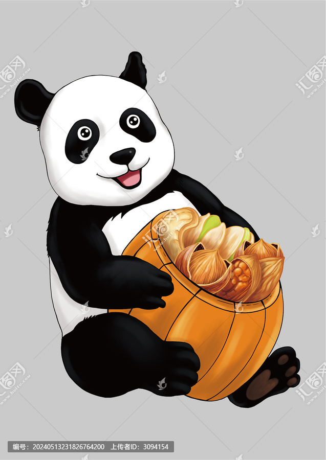 手繪堅果