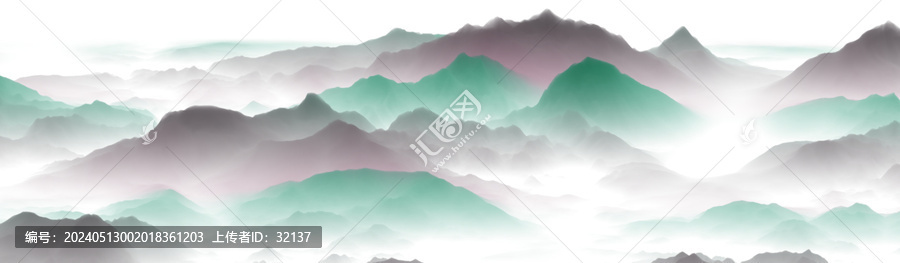 新中式水墨山水