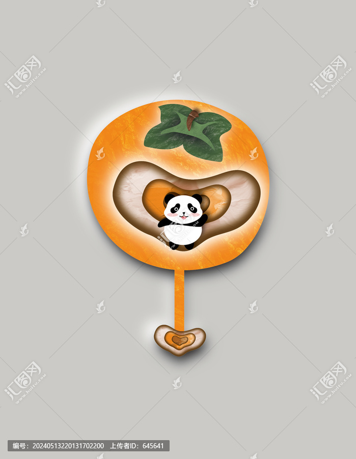 事柿順心時(shí)鐘