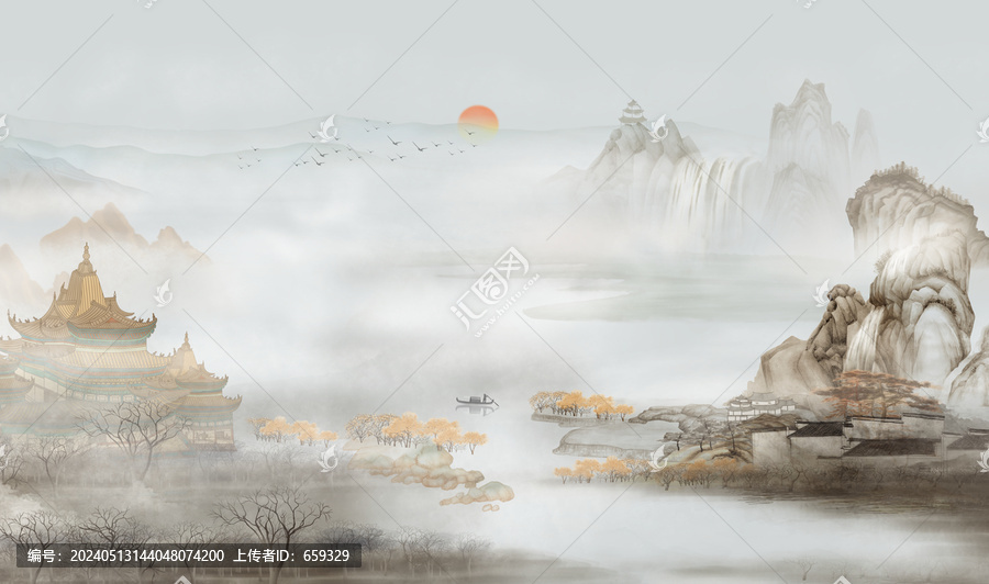 山水畫