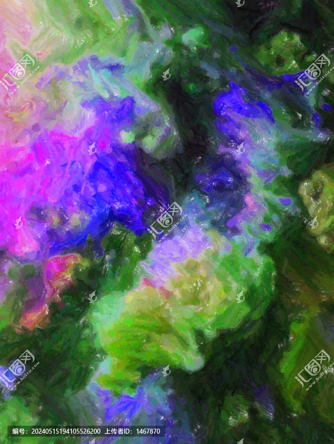 抽象水彩畫(huà)