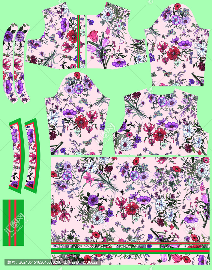 定位花