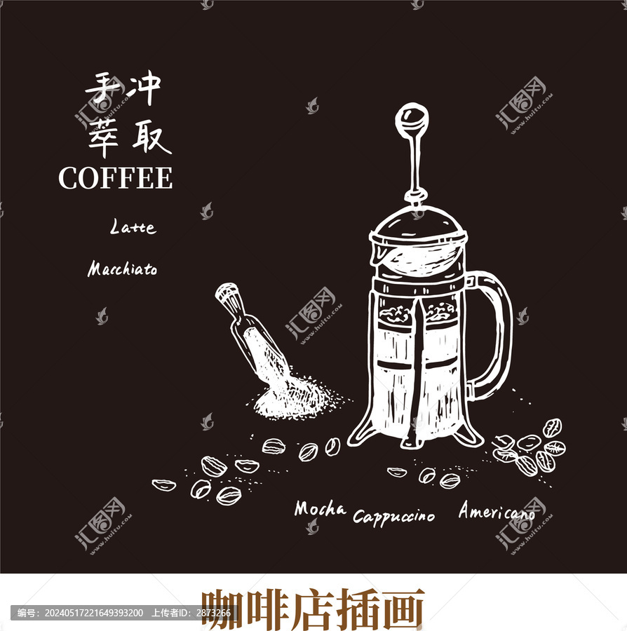 咖啡店掛畫