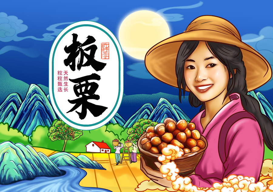 板栗包裝