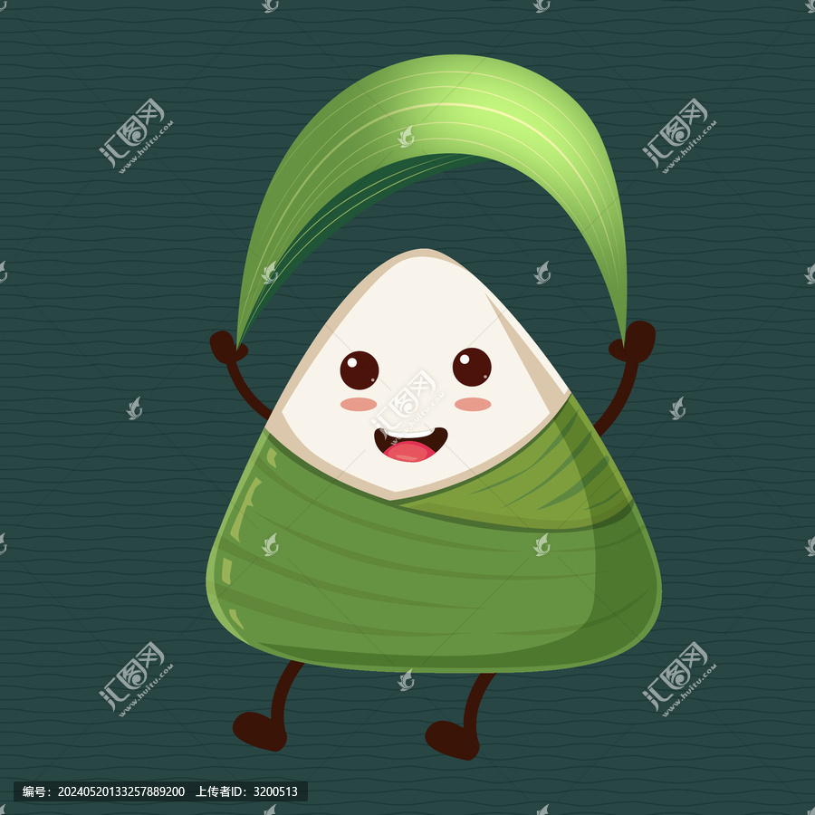 端午節(jié)海報粽子元素