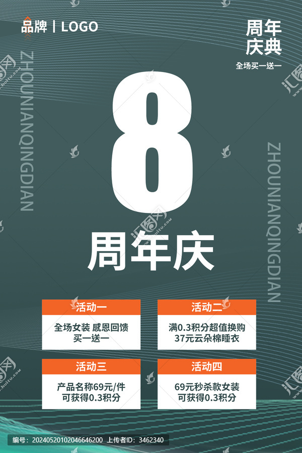 8周年慶活動內(nèi)容