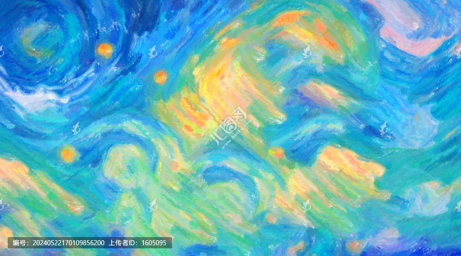 水彩畫肌理