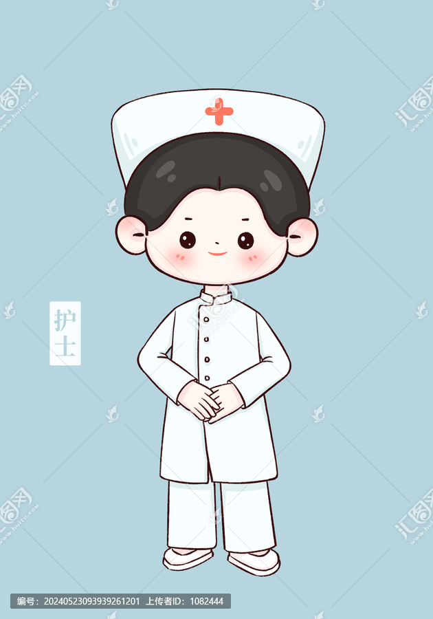 Q版卡通護士
