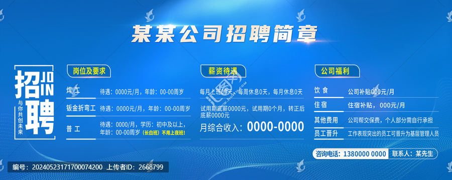 招聘海報(bào)