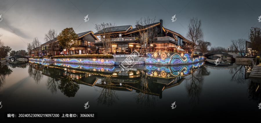 嘉興南湖新天地商圈全景