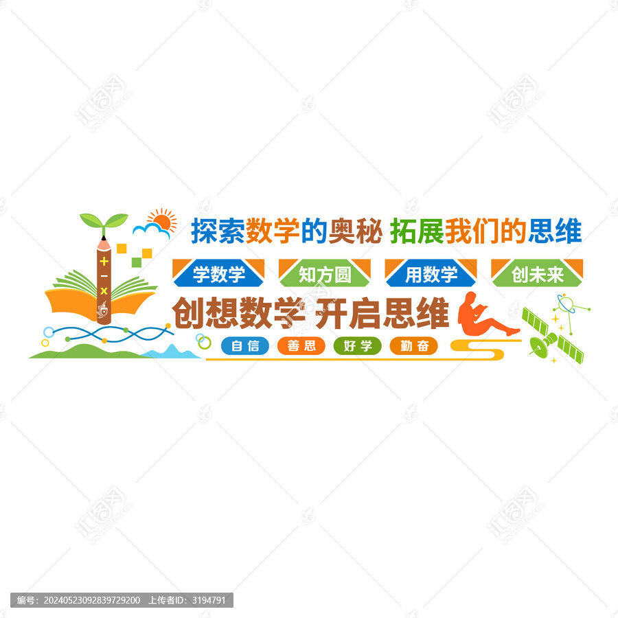 數(shù)學教研文化墻