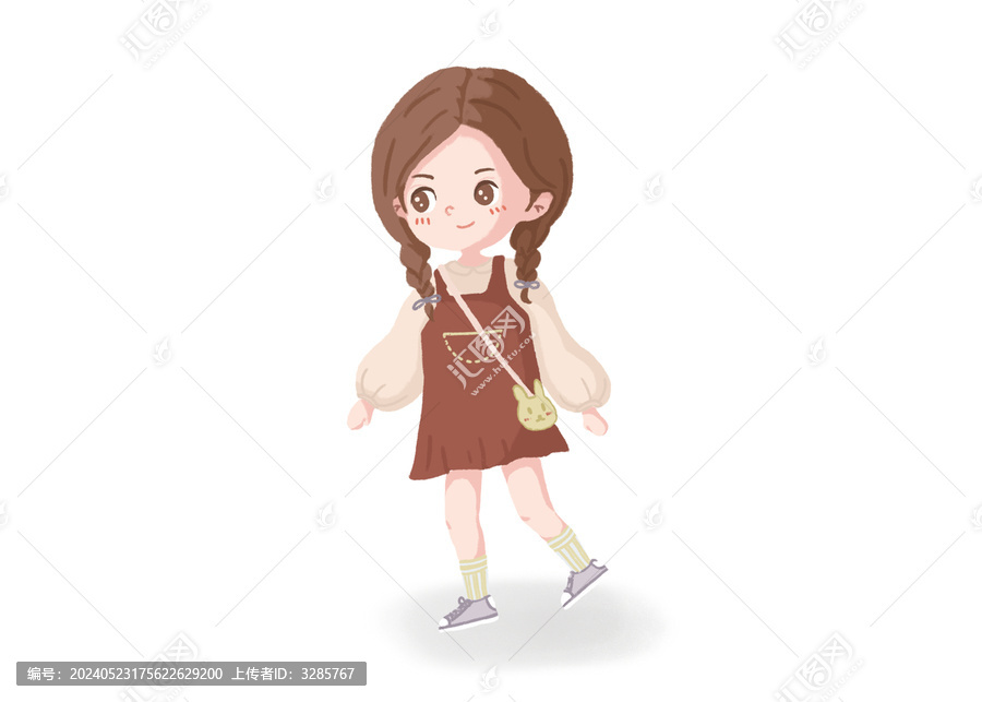 卡通女孩