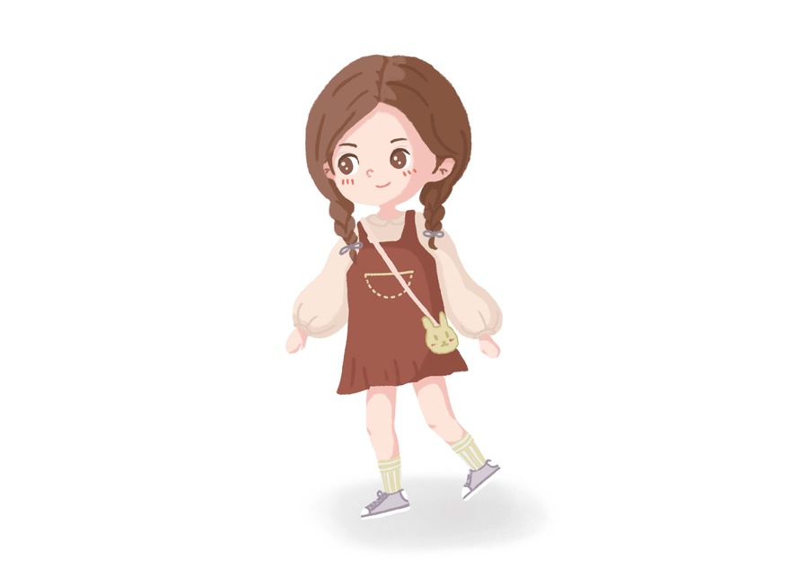 卡通女孩