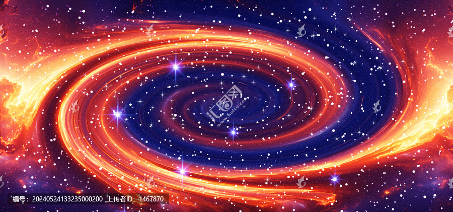 旋渦星空壁紙
