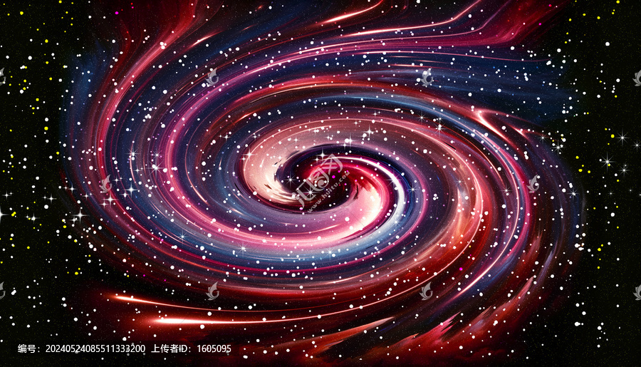 旋渦宇宙星空