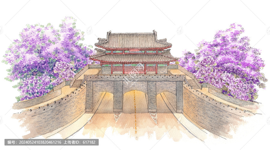 紫荊朝京門