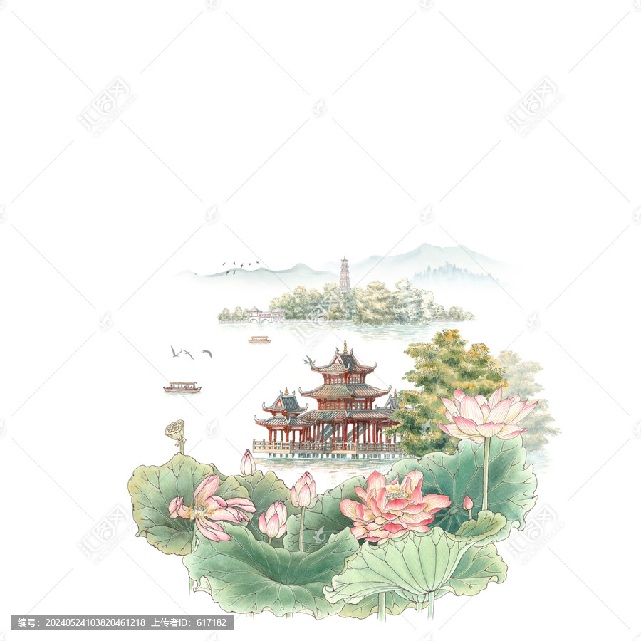 荷香豐渚