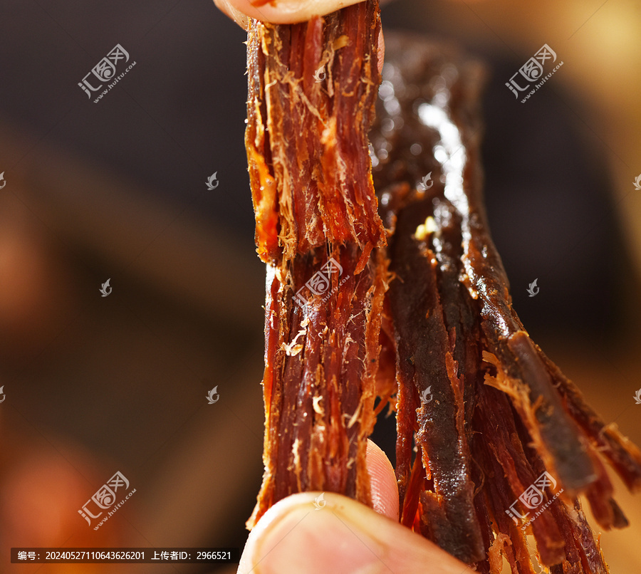 牛肉干特寫