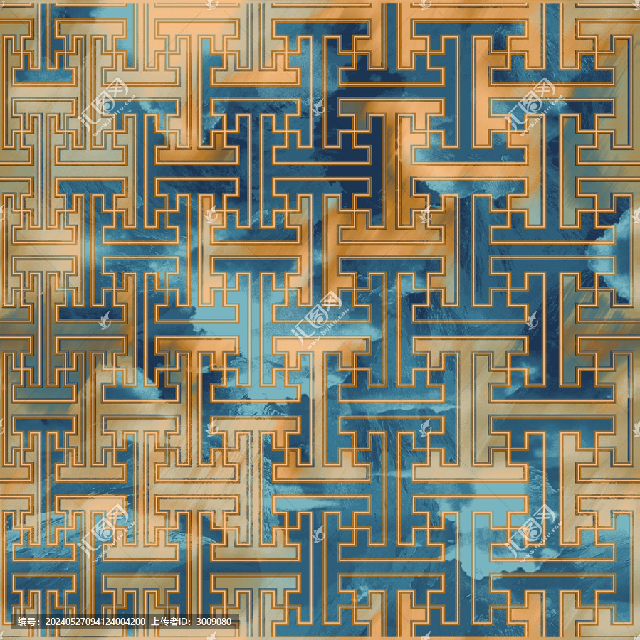 現(xiàn)代藝術(shù)分色滿鋪