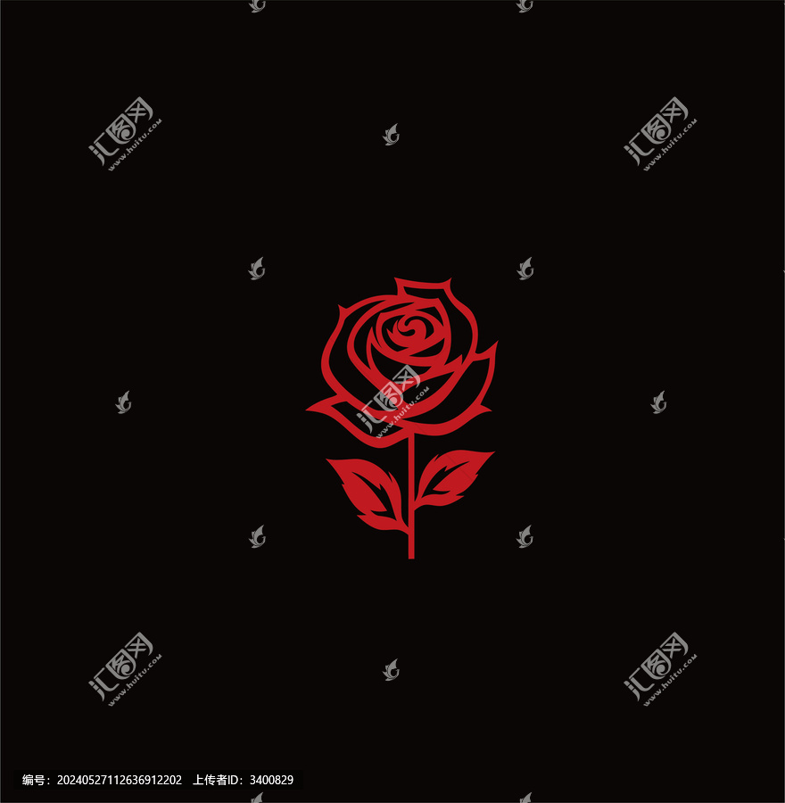 花logo