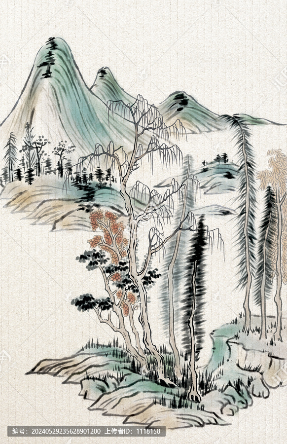 山水畫(huà)素材