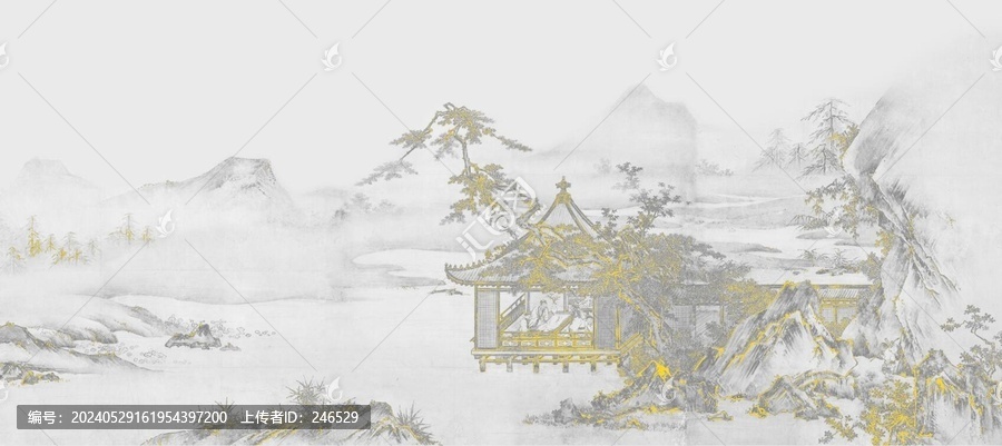 新中式山水