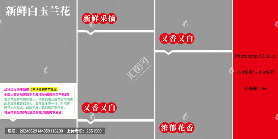 白玉蘭花