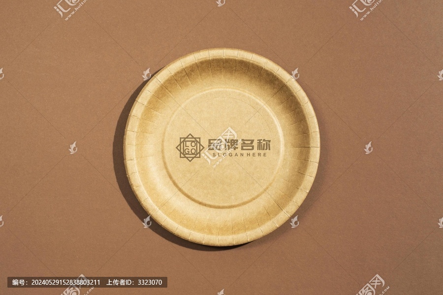一次性盤子LOGO樣機(jī)