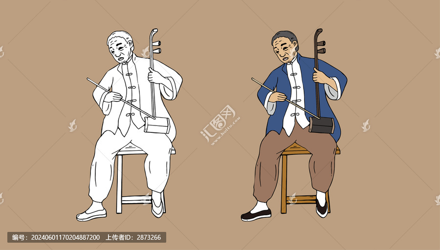 拉二胡