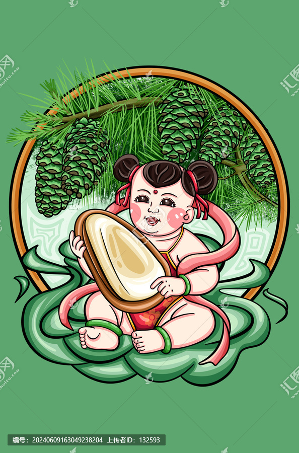 松子插畫
