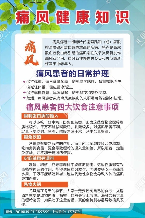 預防痛風