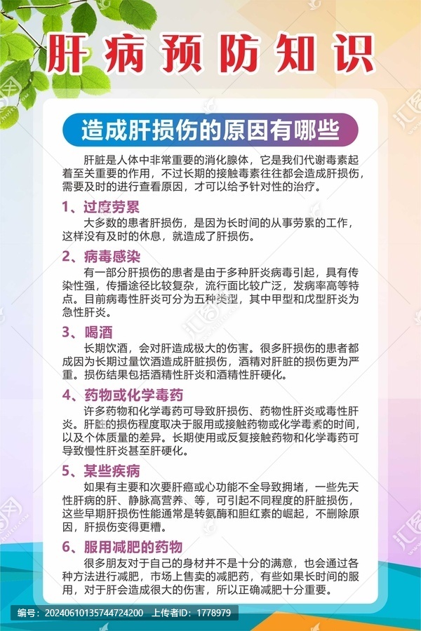 肝病預(yù)防知識(shí)