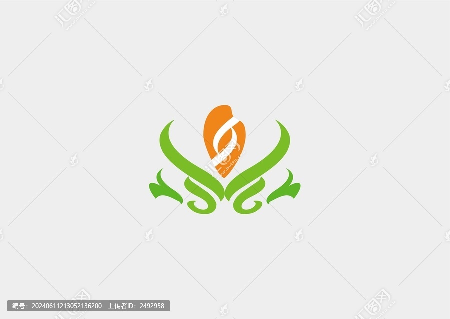 大米稻谷標(biāo)識農(nóng)產(chǎn)品logo