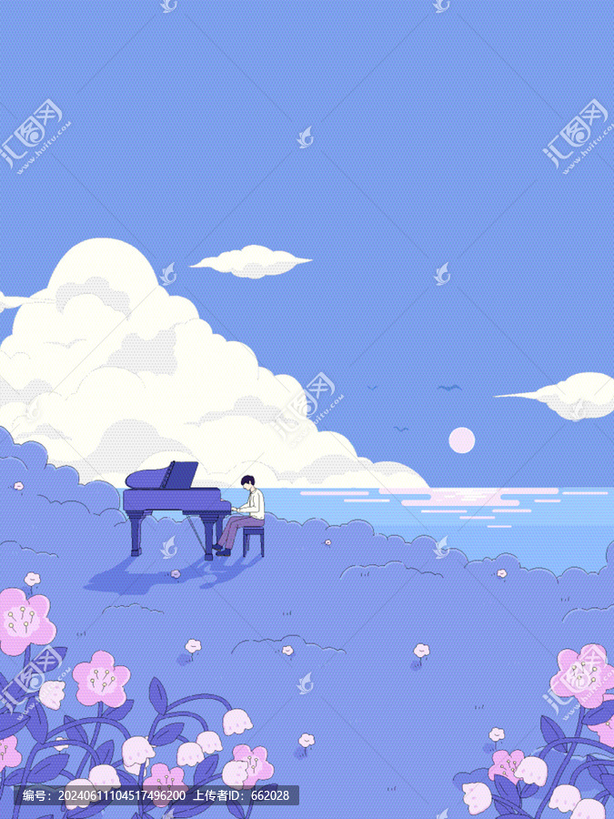 海邊的鋼琴師