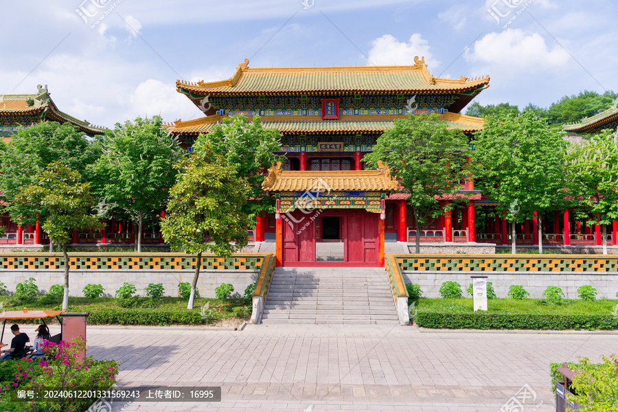 橫店圓明園春苑亭臺(tái)樓閣