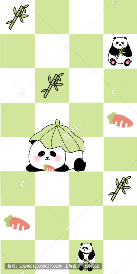 格子手機殼
