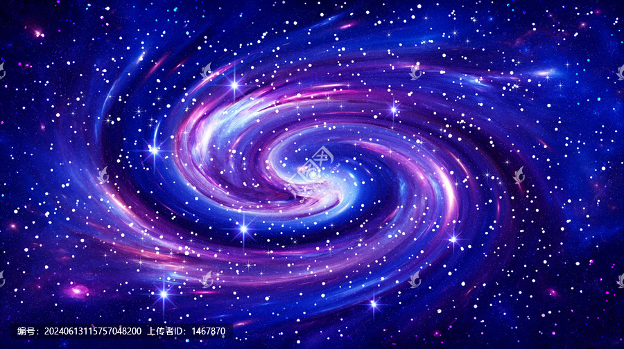 宇宙旋渦星空背景
