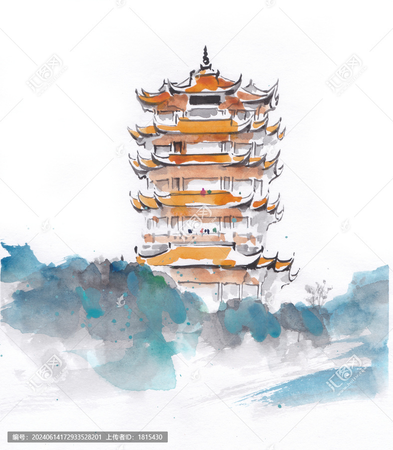 黃鶴樓正面