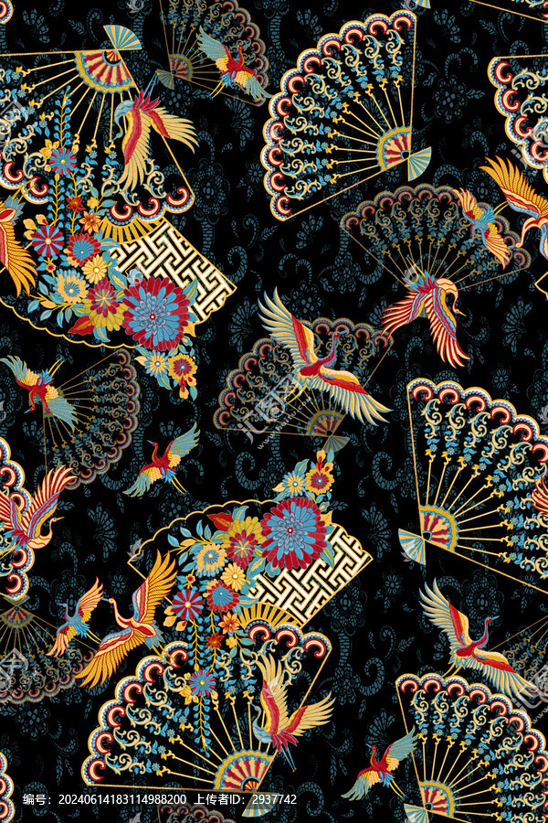 中國(guó)風(fēng)印花