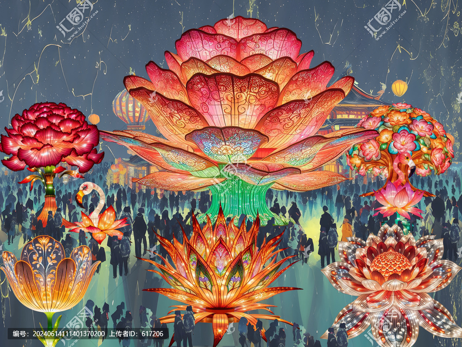 花燈廟會(huì)