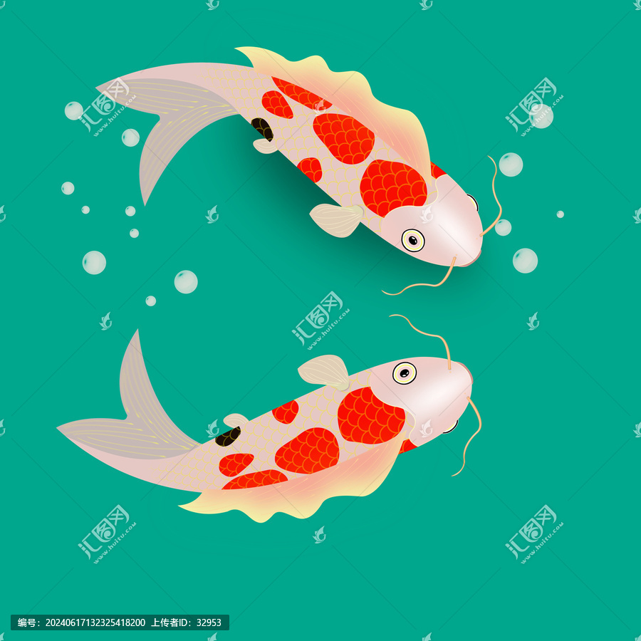 錦鯉雙魚