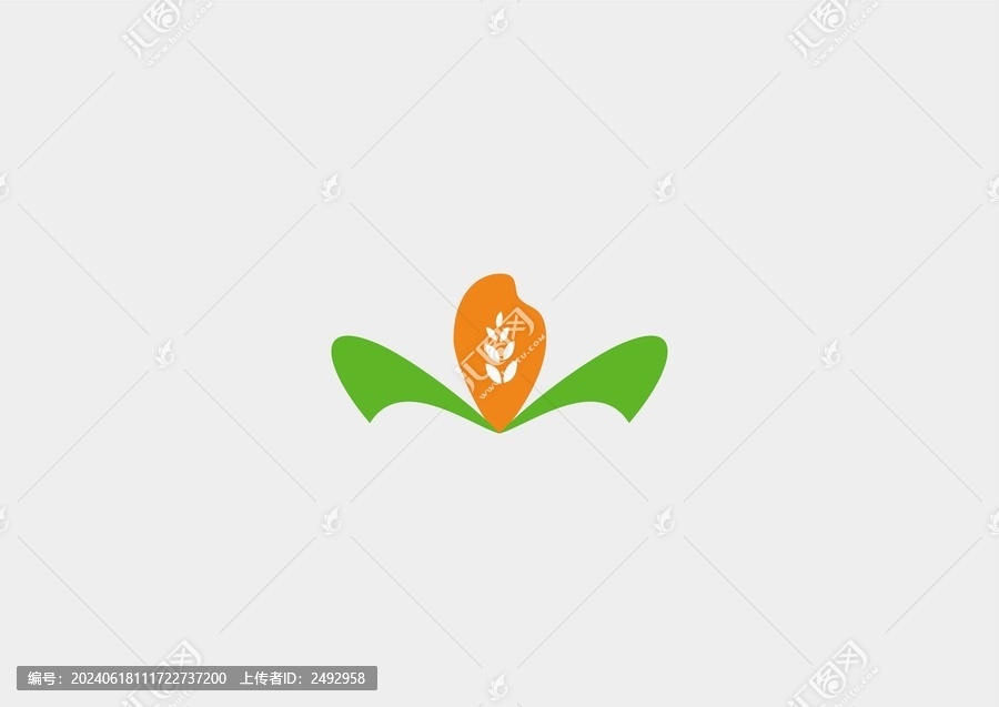 米大米水稻標識農(nóng)產(chǎn)品logo