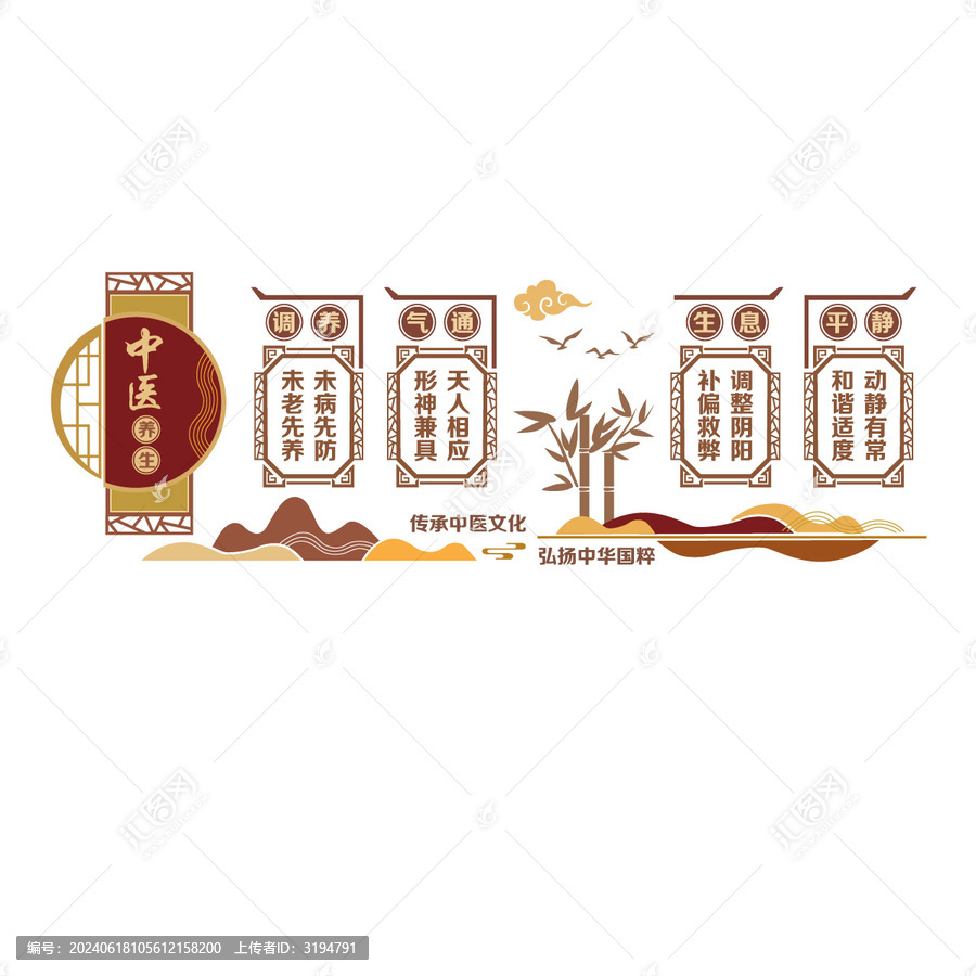 中醫(yī)養(yǎng)生文化墻