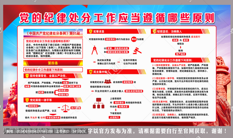 黨的紀(jì)律處分工作